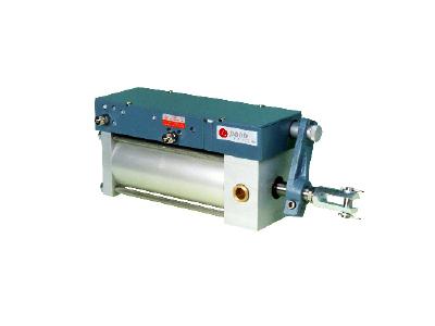 Pneumatic actuator with positioner