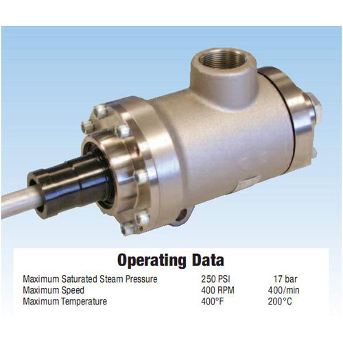 Deublin High-pressure steam rotary connector